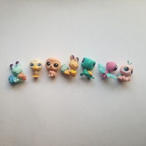 LPS Figures 7 Littlest Pet Shop Figures
